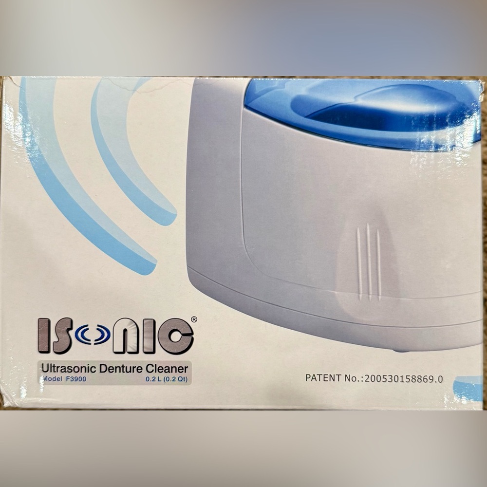 Isonic Ultrasonic Denture Cleaner